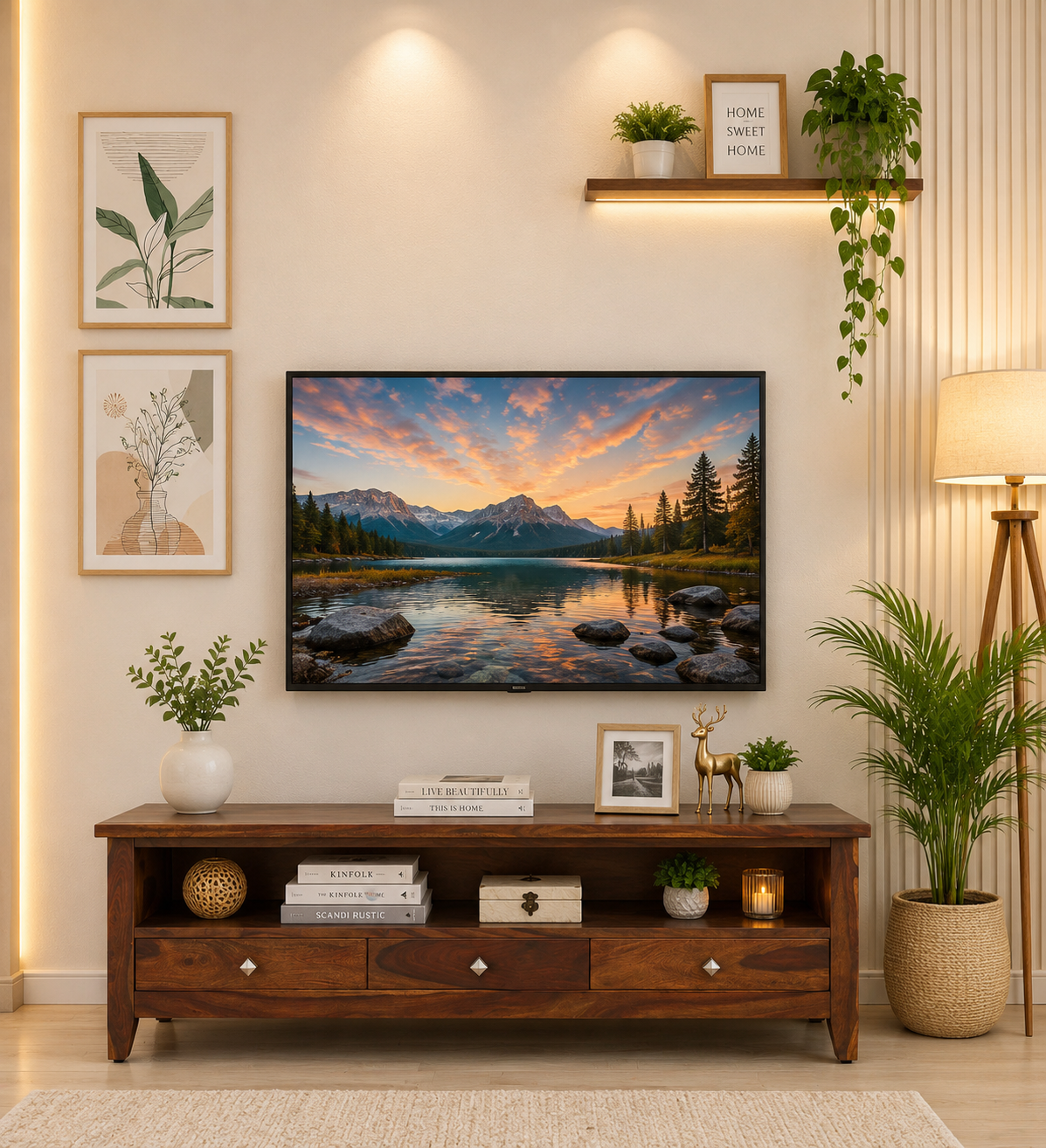 Harborwood-Sheesham-Wood-TV-Console-in-Scratch-Resistant-Warm-Walnut-Finish-classicwood-1.png Harborwood Sheesham Wood TV Console in Scratch Resistant Warm Walnut Finish - Image 1