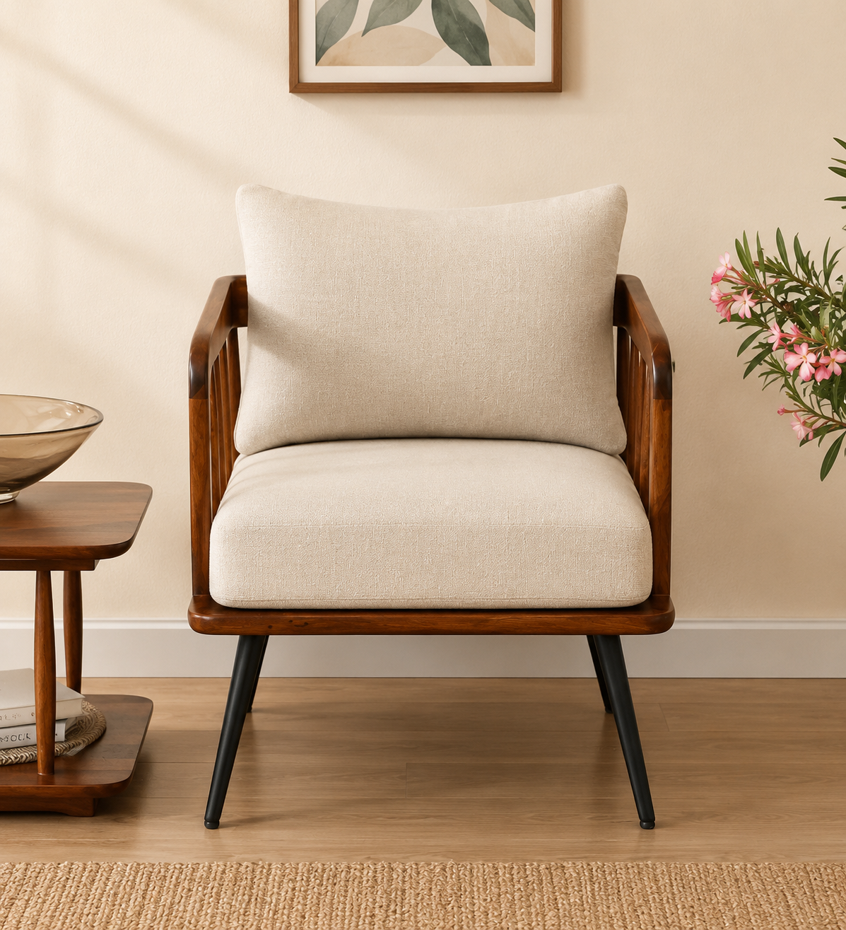 Verona-Luxury-Fabric-Accent-Sofa-for-Stylish-Living-Room-Interiors-classic-wood-1.png Verona Luxury Fabric Accent Sofa for Stylish Living Room Interiors - Image 1